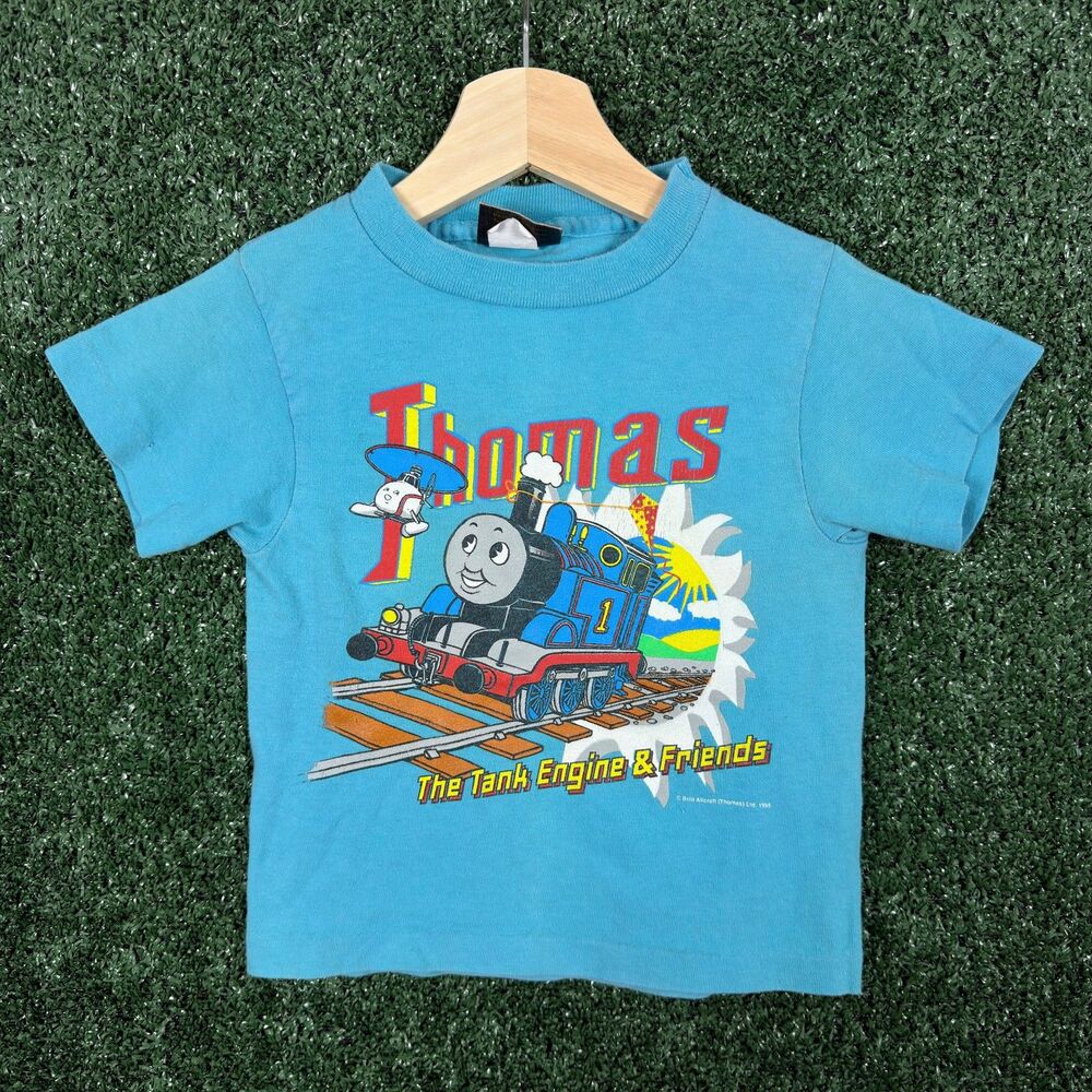 Vintage Changes 1996 Thomas The Tank Engine Graphic T-Shirt Toddler Kids 3T USA